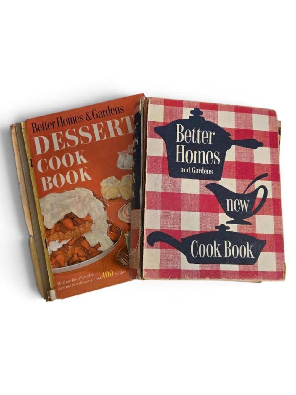 Vintage 1960s Better Homes & Gardens Cookbook Lot Recipe Ephemera Junk Journal